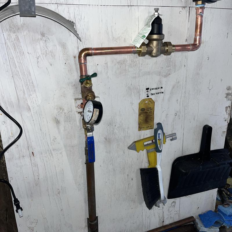 Detailed view of General Plumbing setup by Heise's Plumbing