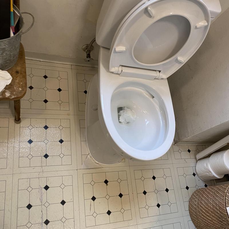 Technician inspecting cleanout and plumbing pipes in San Francisco