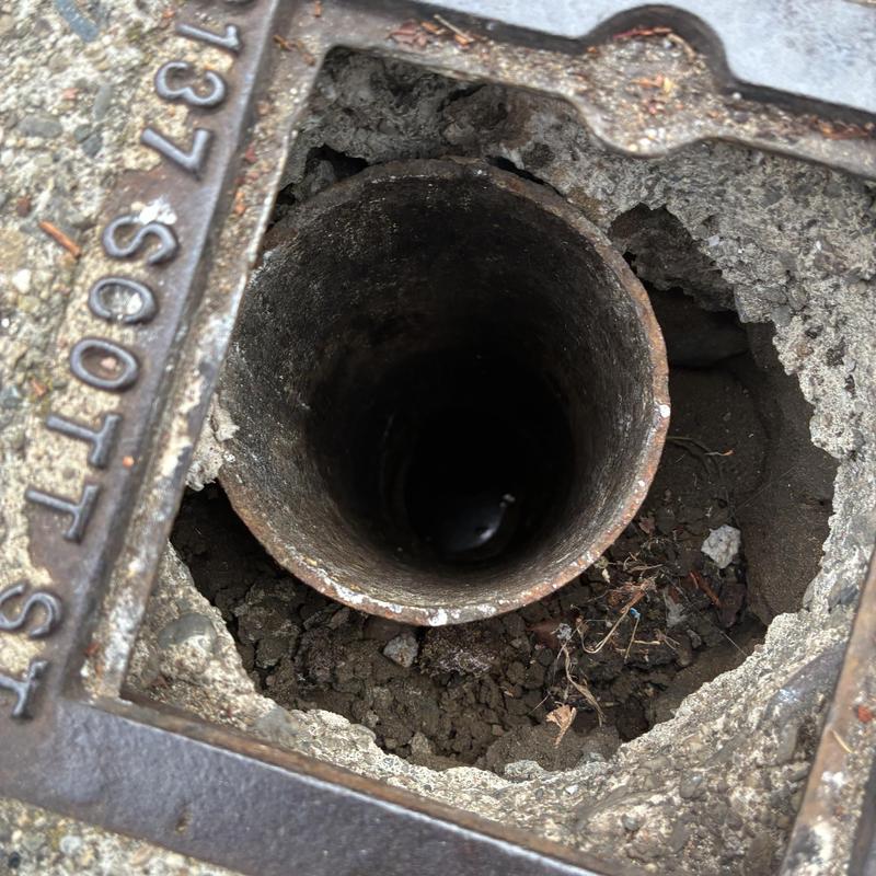 Detailed view of Drain Cleaning setup by Heise's Plumbing
