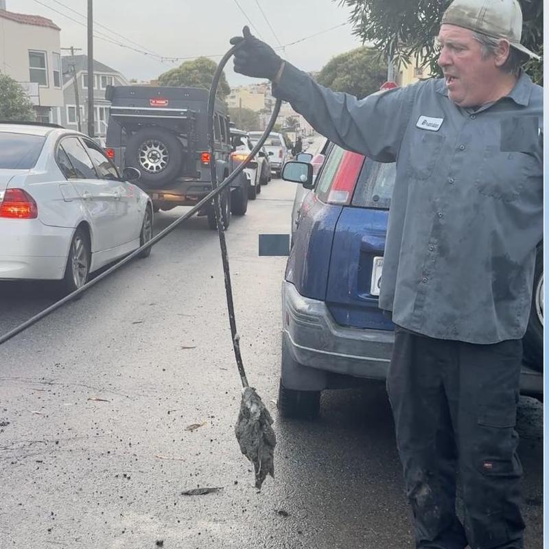Main Sewer Line Cleaning in Westwood Park photo 1