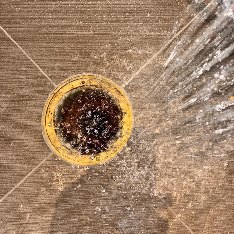 Detailed view of Drain Cleaning setup by Heise's Plumbing