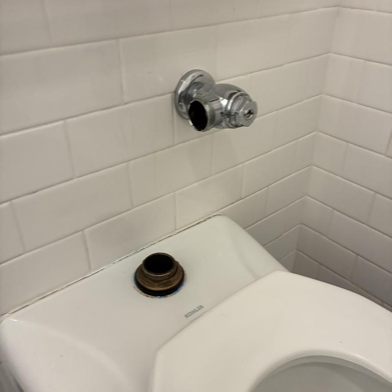 Detailed view of Leak Repair setup by Heise's Plumbing
