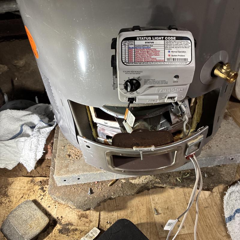 Technician inspecting cleanout and plumbing pipes in San Francisco