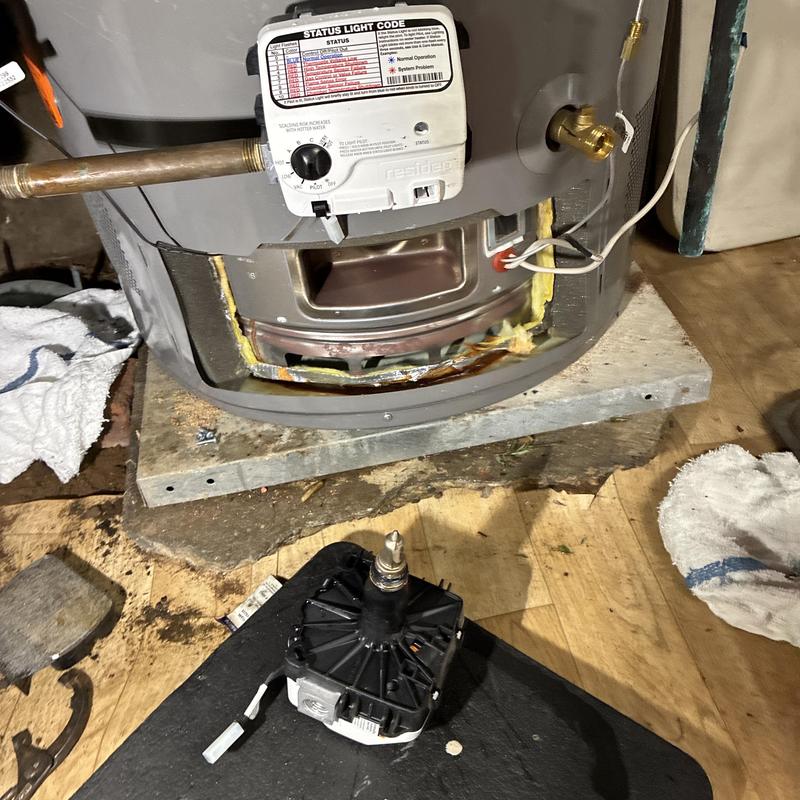 Detailed view of Water Heaters setup by Heise's Plumbing