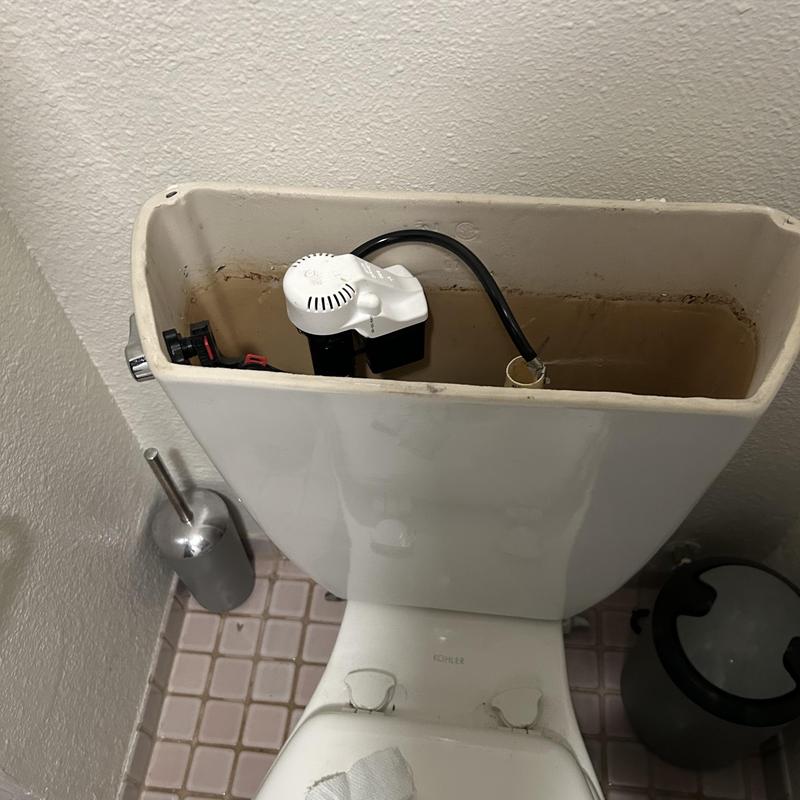 Detailed view of Leak Repair setup by Heise's Plumbing