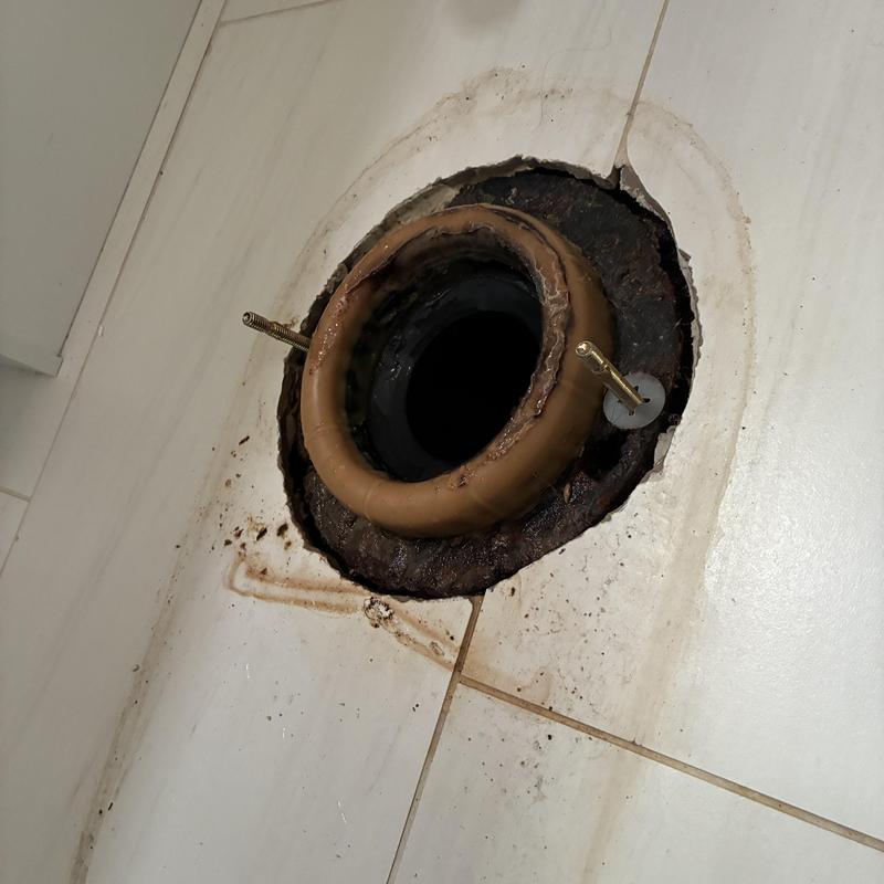 Technician inspecting cleanout and plumbing pipes in San Francisco