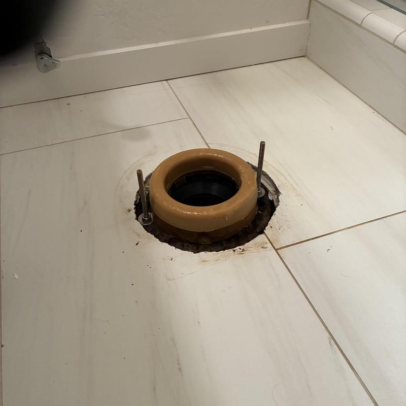 Detailed view of Leak Repair setup by Heise's Plumbing