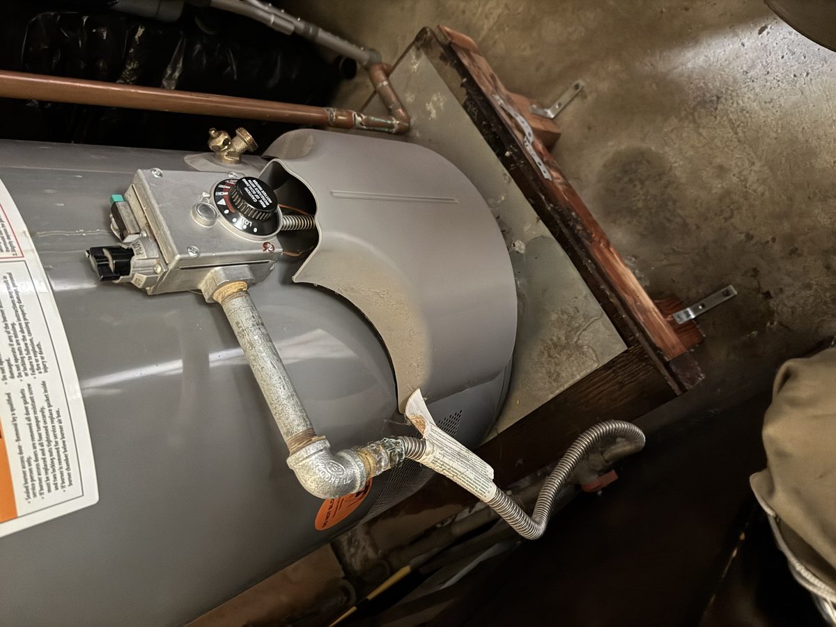 50-gallon water heater replacement completed in San Francisco