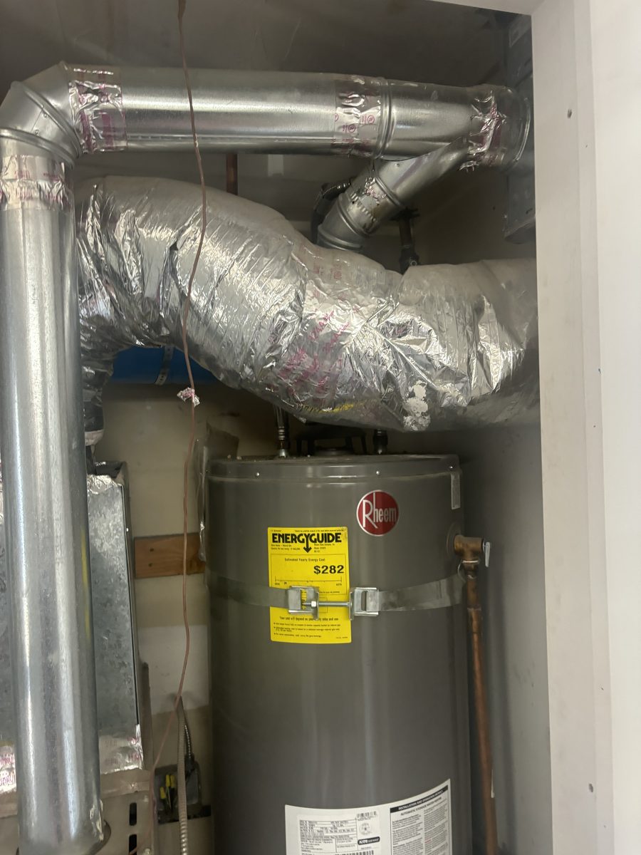 Technician inspecting cleanout and plumbing pipes in San Francisco