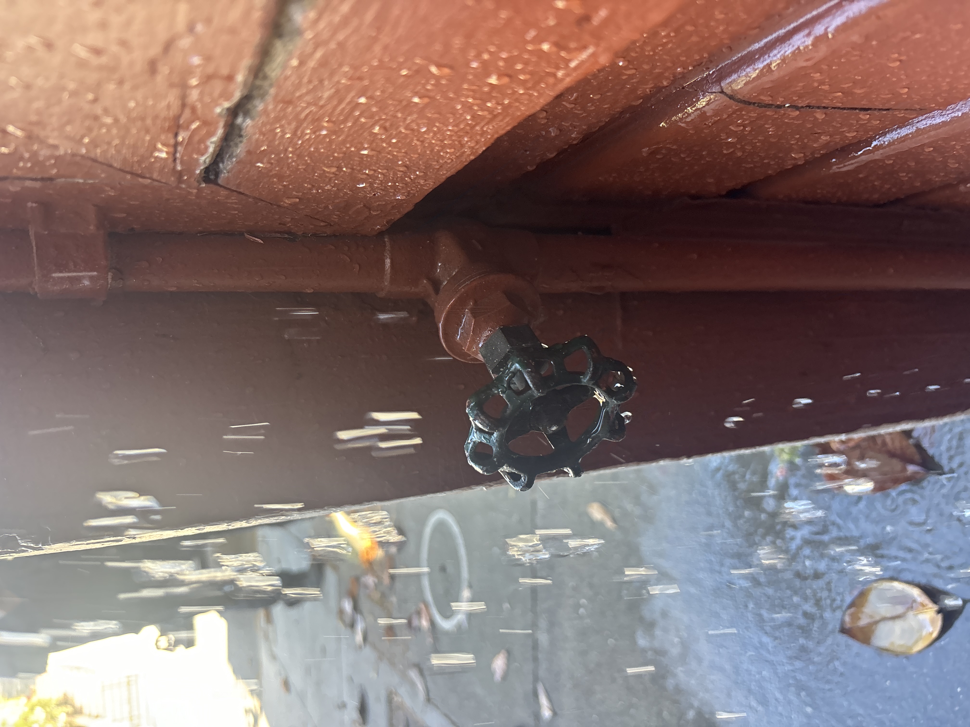 Technician inspecting cleanout and plumbing pipes in San Francisco