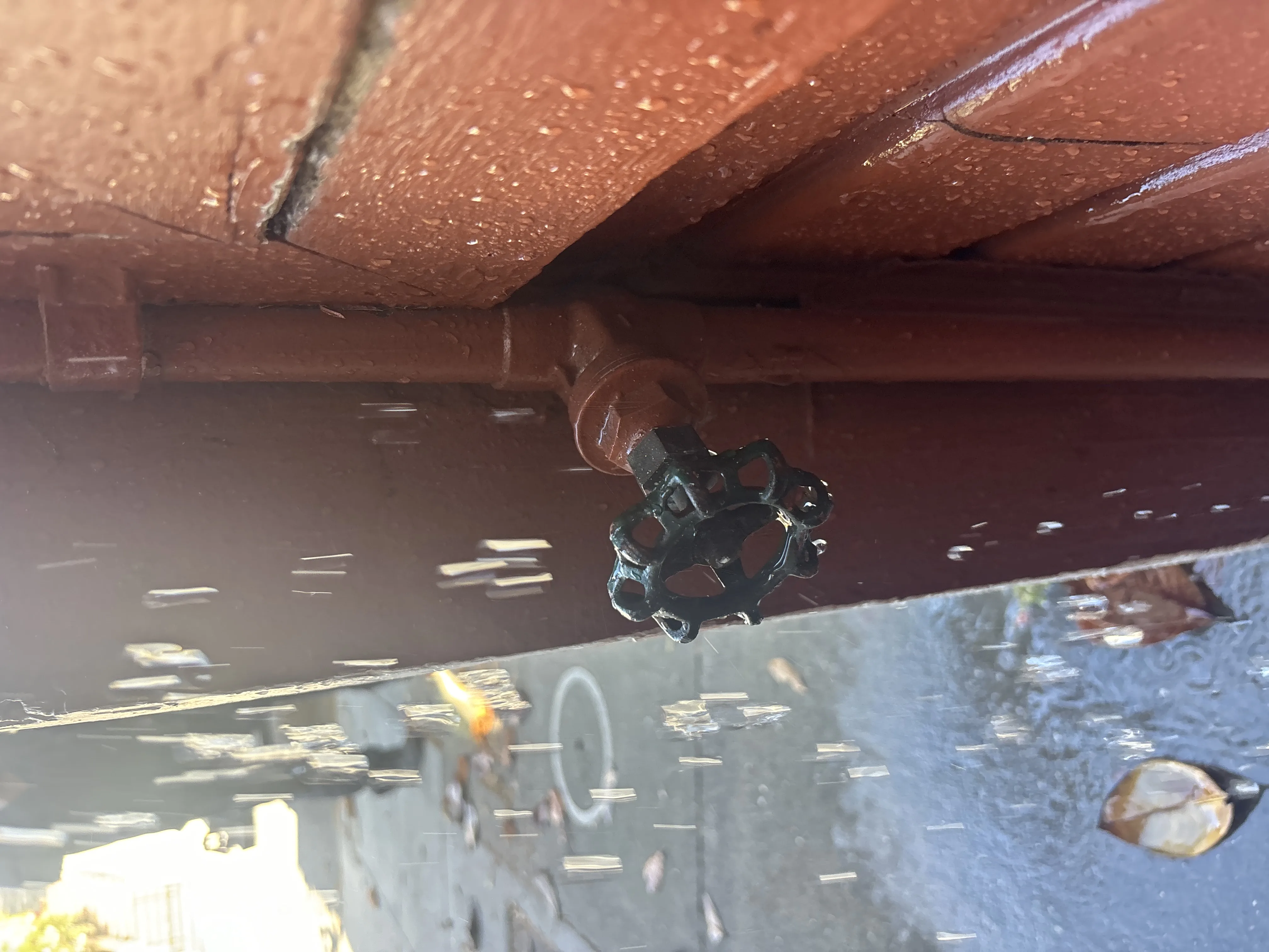 Technician inspecting cleanout and plumbing pipes in San Francisco