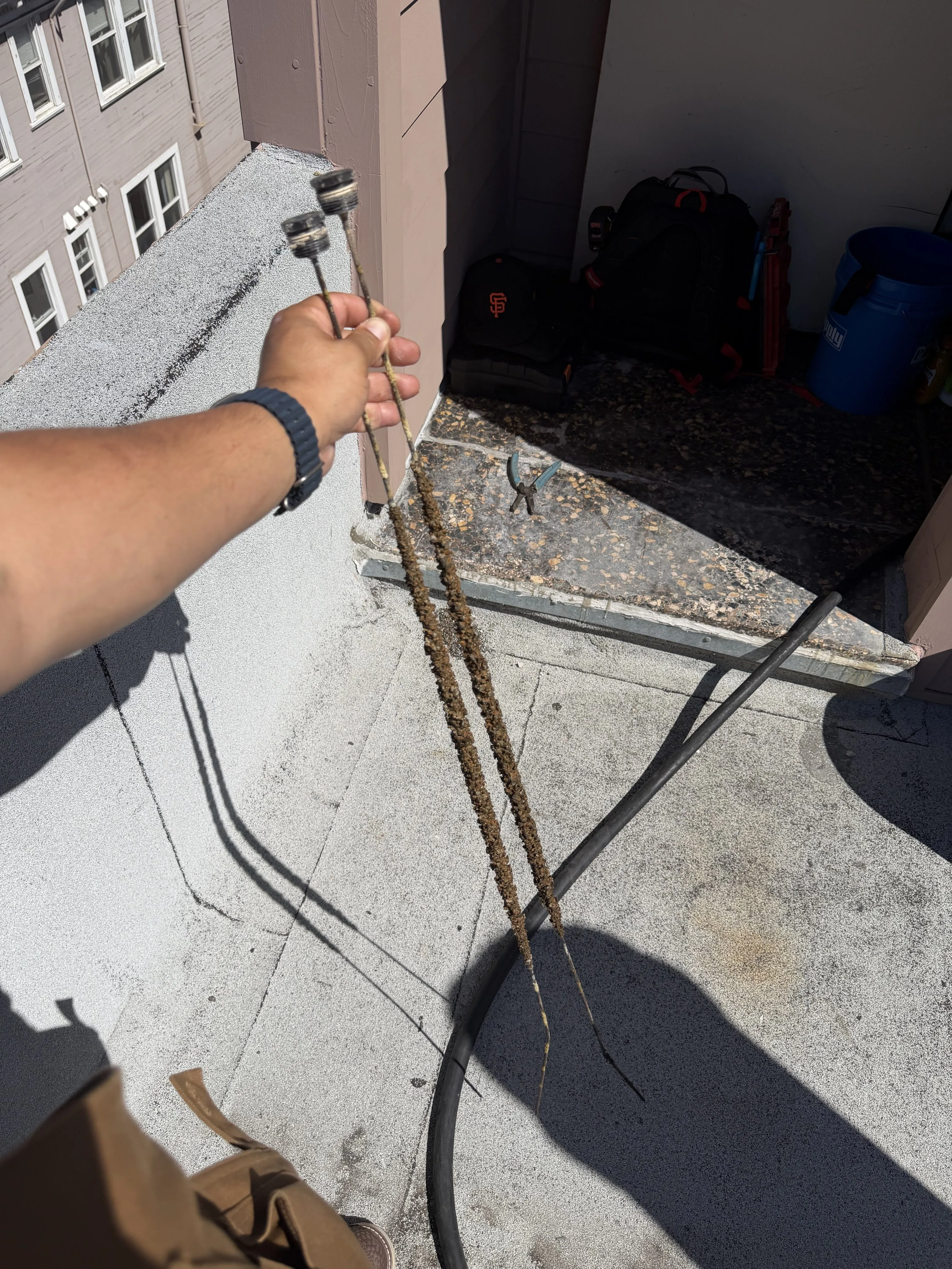 Detailed view of Boiler Repair setup by Heise's Plumbing