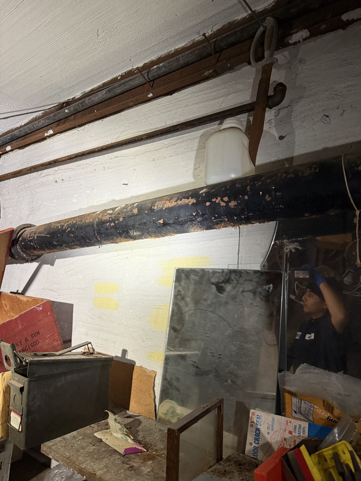 Cast Iron Sewer Pipe Repair in Cow Hollow