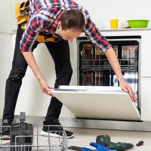 Dishwasher repair and installation service by Heise's Plumbing in San Francisco