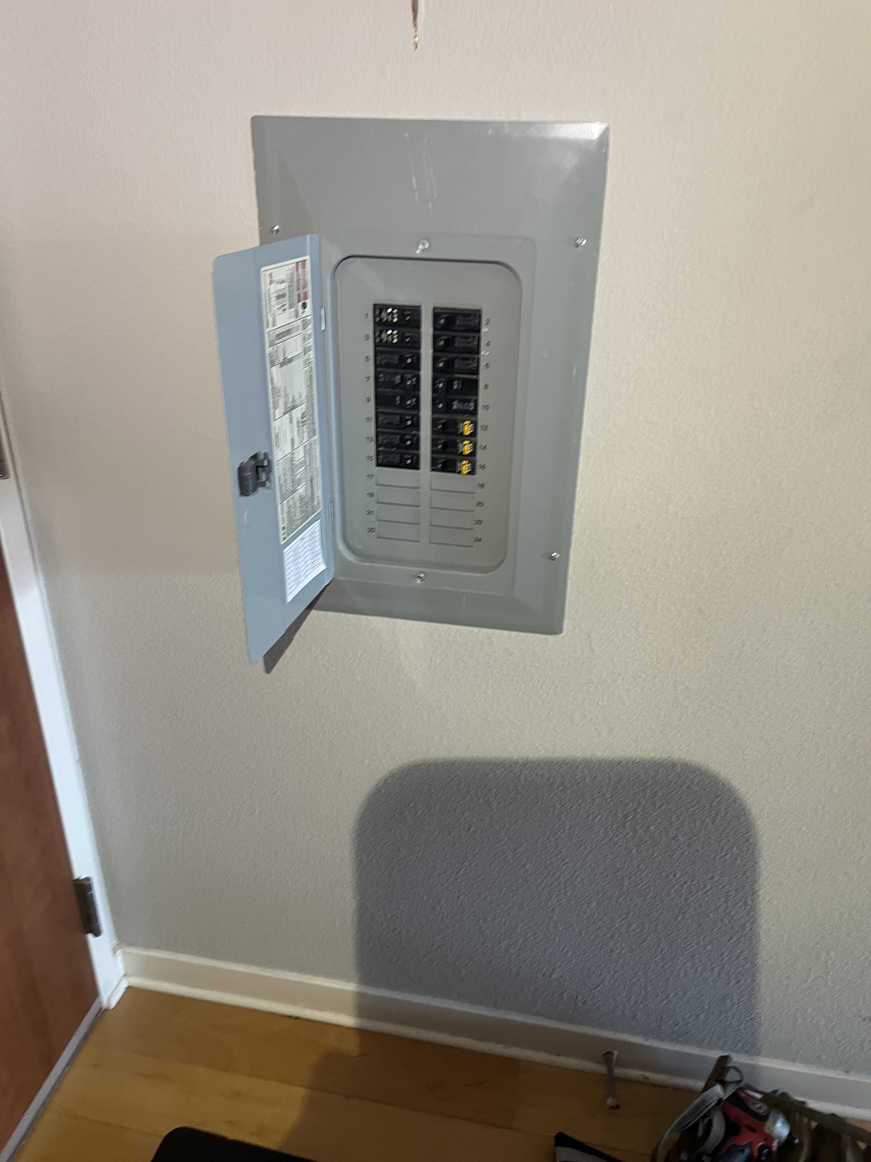 Detailed view of Electrical Inspection setup by Heise's Plumbing