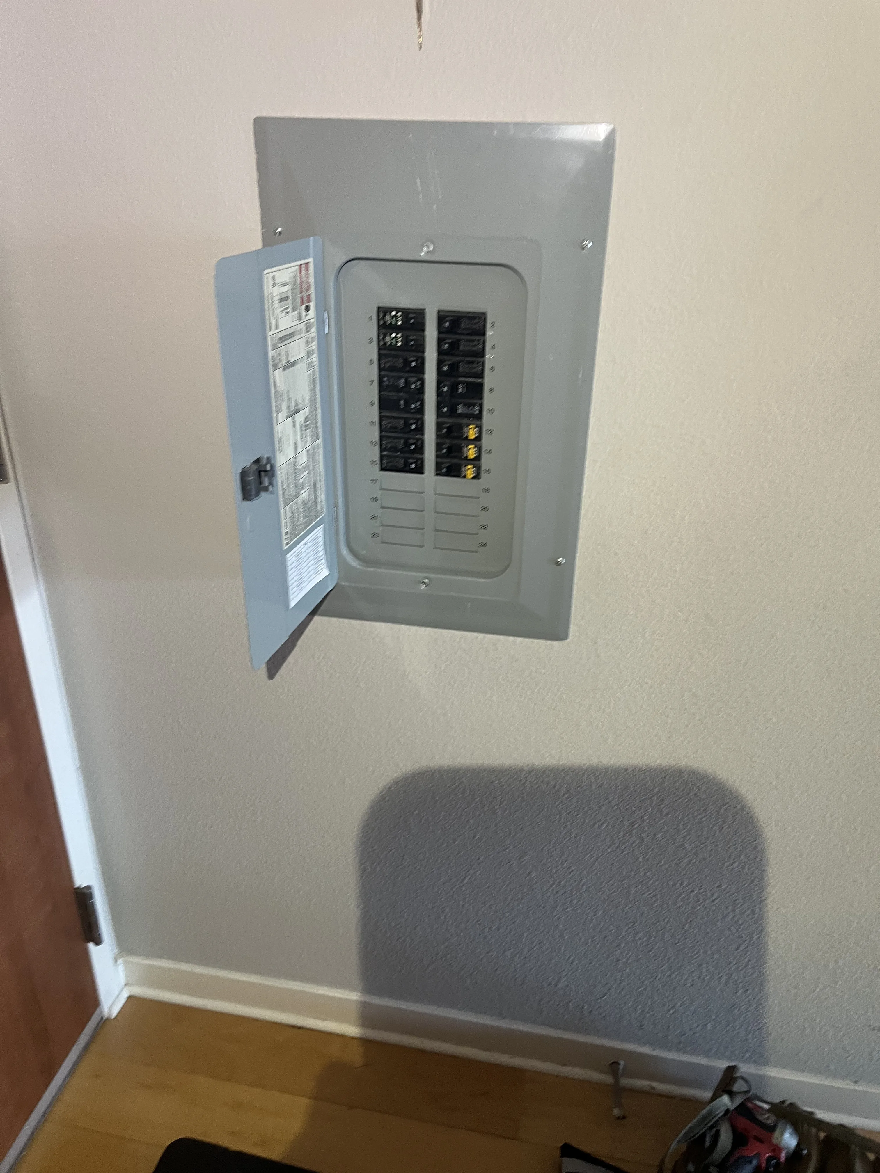 Detailed view of Electrical Inspection setup by Heise's Plumbing