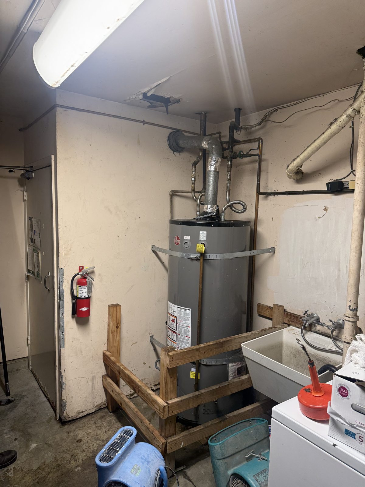 Detailed view of Emergency Shower Valve Repair setup by Heise's Plumbing