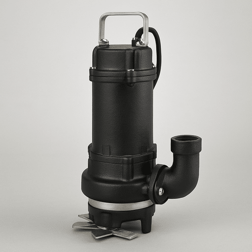 Submersible grinder pump for sewage and wastewater handling in San Francisco
