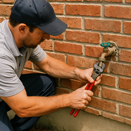 Outdoor hose bib replacement and installation service in San Francisco