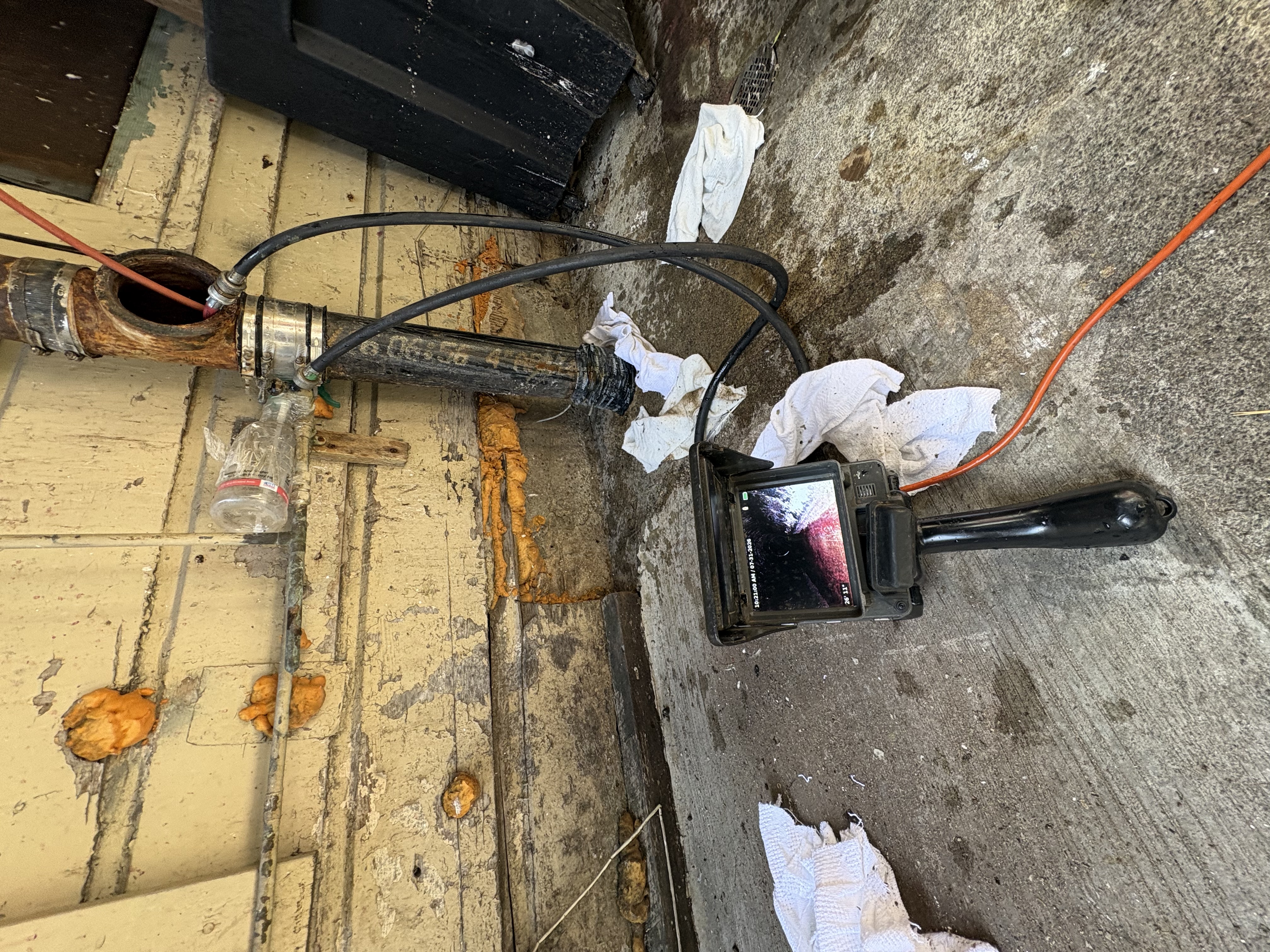 Completed Hydro Jetting & Sewer Camera Inspection service details