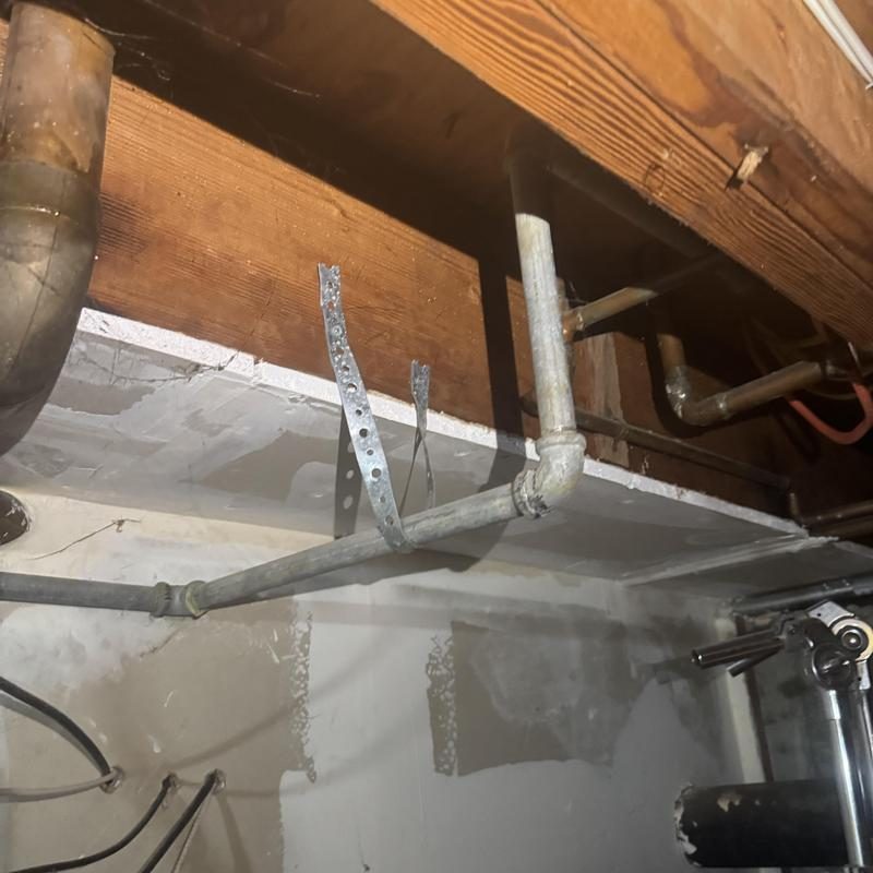Detailed view of Drain Cleaning setup by Heise's Plumbing