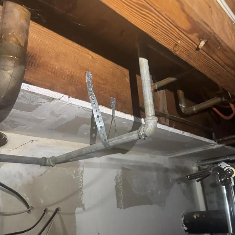 Testing plumbing connections for safe and reliable operation