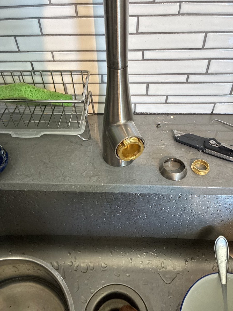 Leaking Kitchen Faucet & Shower Head Repair in Castro District, San Francisco by Heise's Plumbing