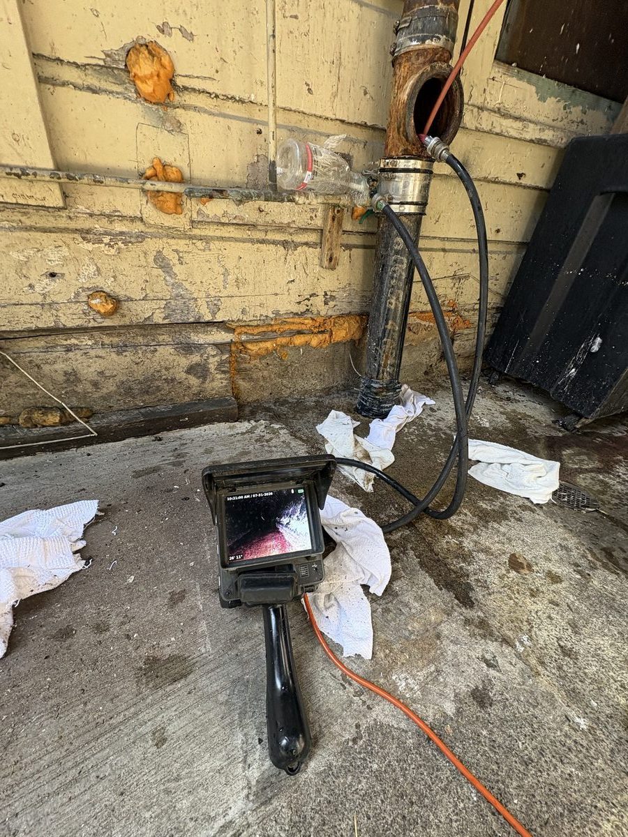 Completed Sewer Camera & Hydro Jetting service details