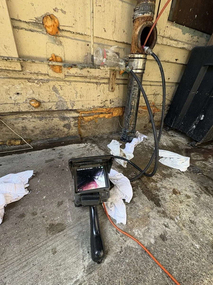 Completed Sewer Camera & Hydro Jetting service details