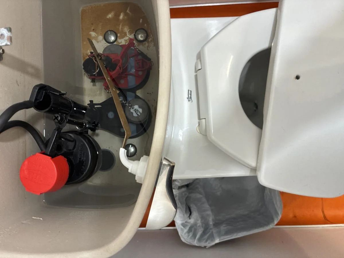Technician inspecting cleanout and plumbing pipes in San Francisco