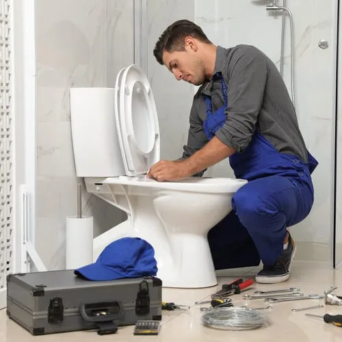 Toilet repair service by Heise's Plumbing in San Francisco