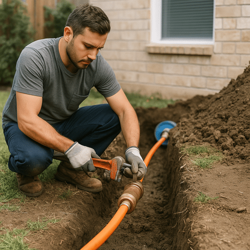 Trenchless water line repair and replacement service in San Francisco
