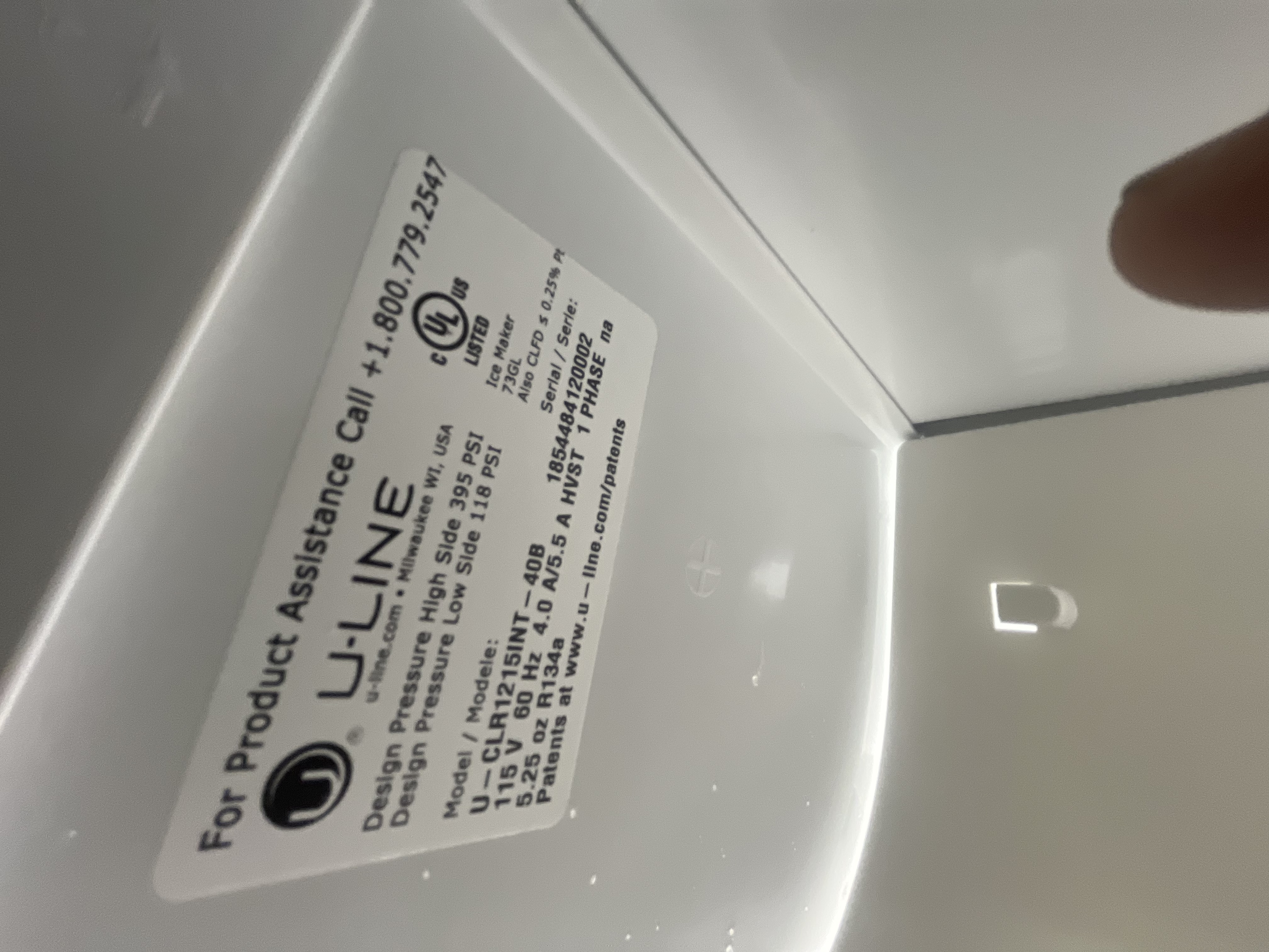 U-Line Ice Maker Repair at a Marina District property by Heise's Plumbing