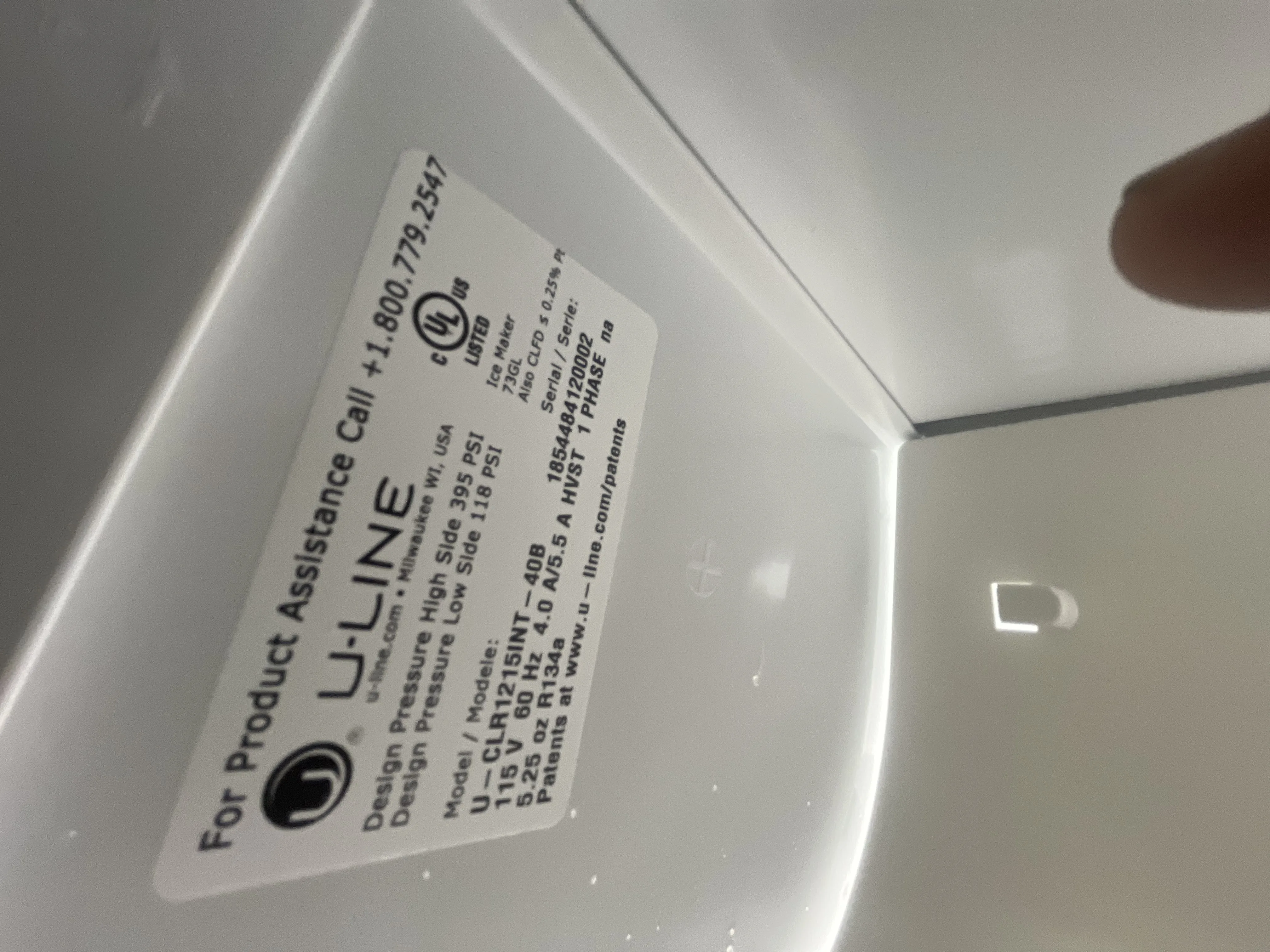 U-Line Ice Maker Repair at a Marina District property by Heise's Plumbing