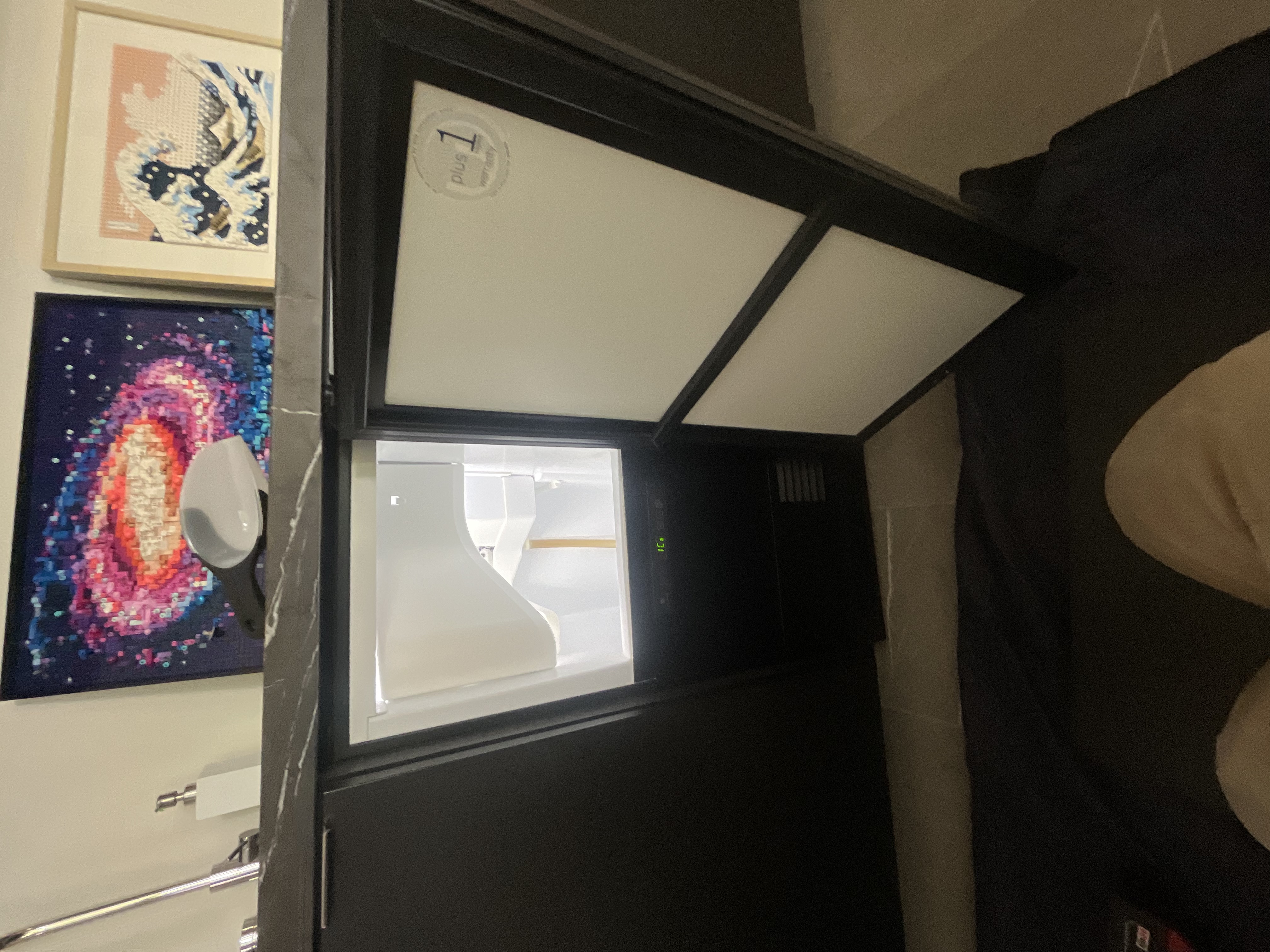 Detailed view of U-Line Ice Maker Repair setup by Heise's Plumbing
