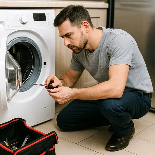 Washing machine appliance repair service