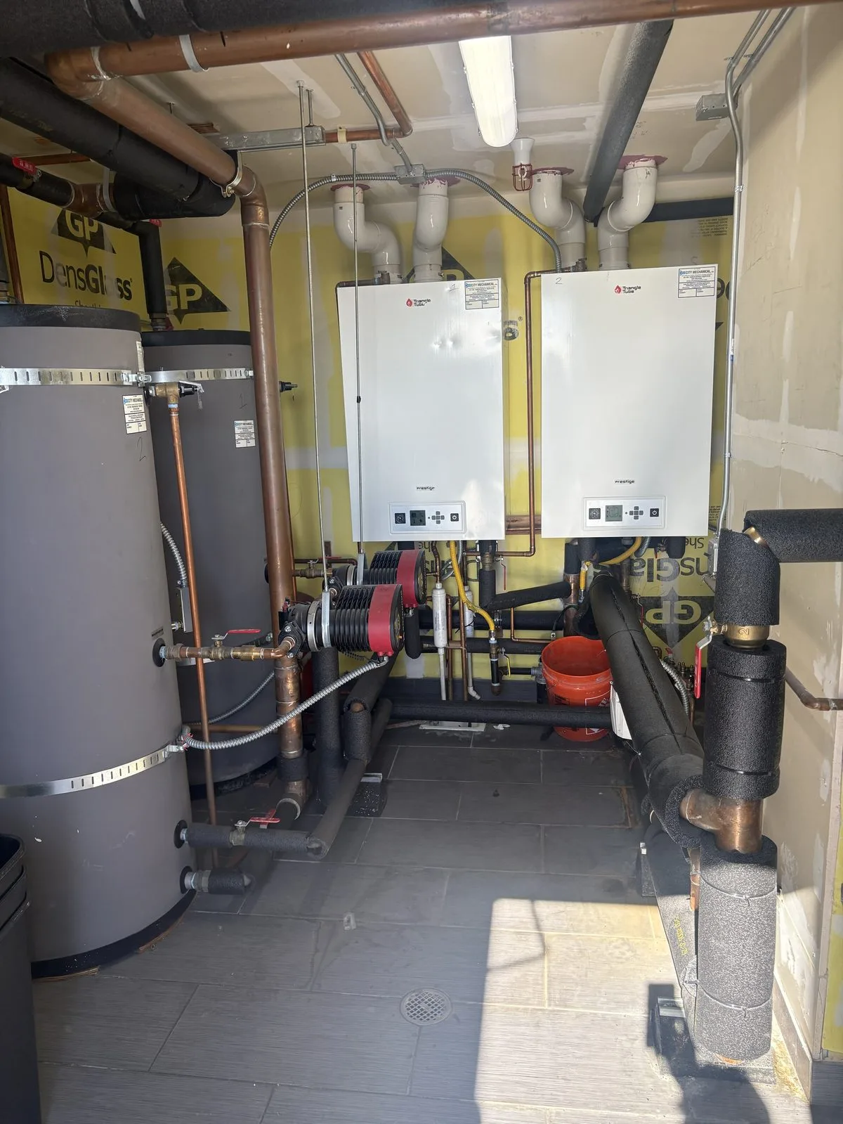 Testing plumbing connections for safe and reliable operation