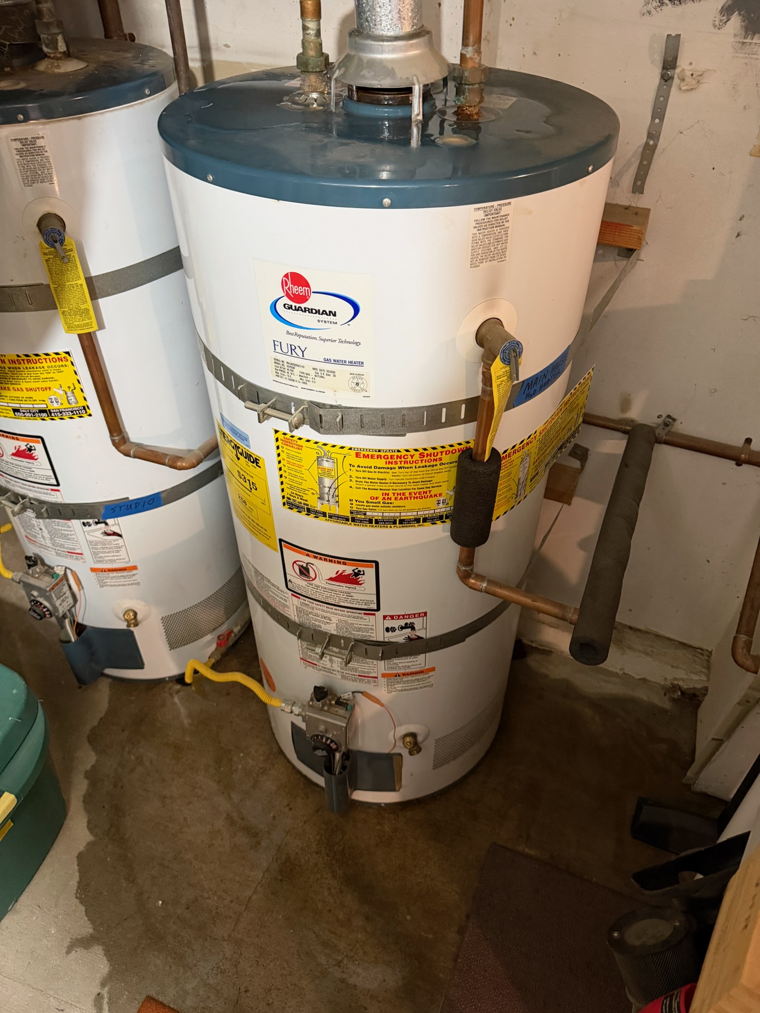 Water Heater Installation in Castro, San Francisco