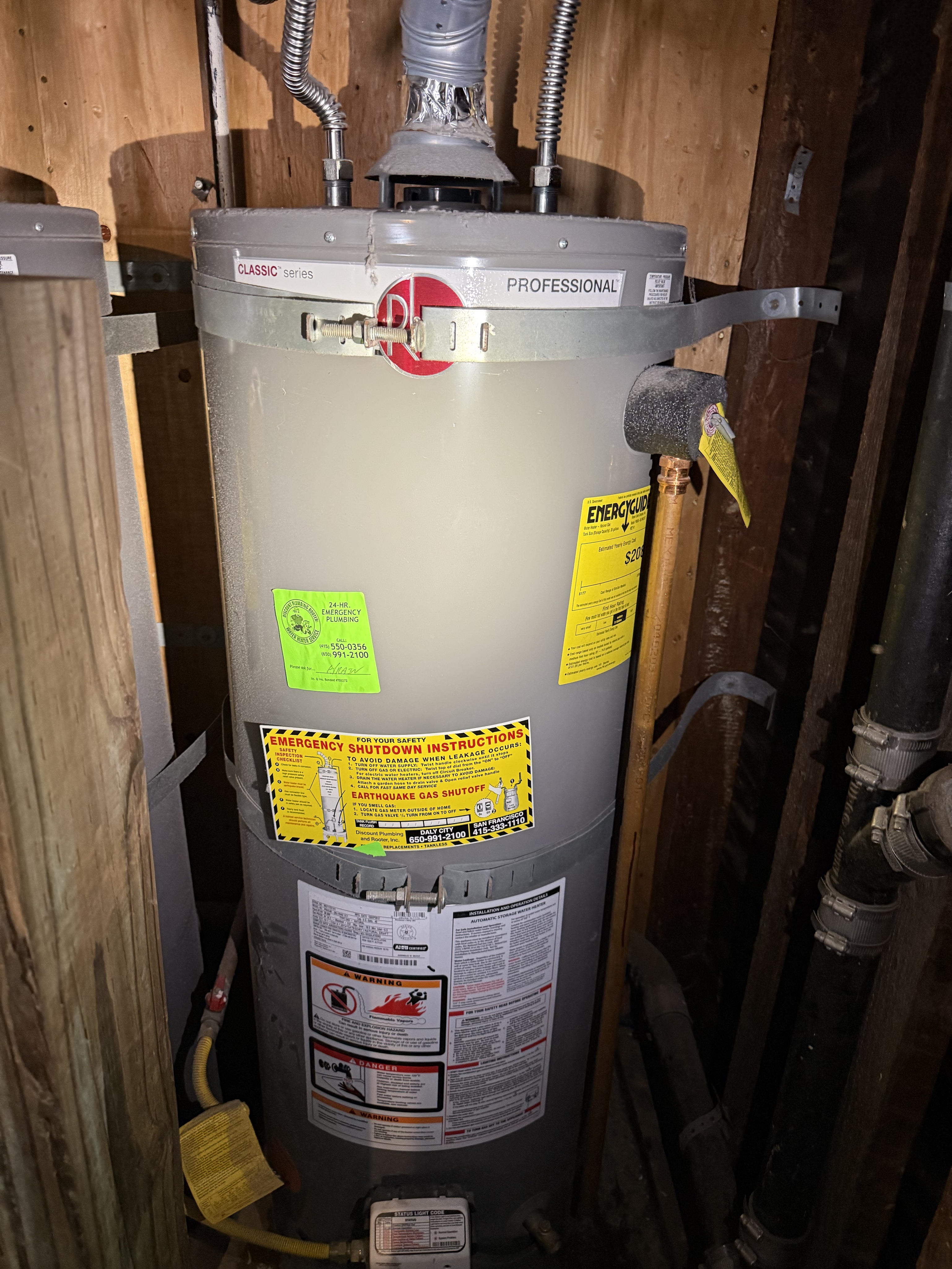 Water Heater Installation in Marina, San Francisco